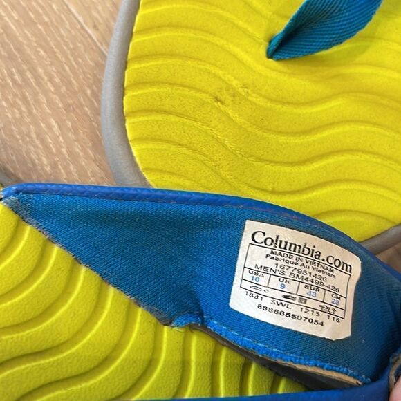 Columbia Mens Flip Flop Sandal, Size 10. - Picture 6 of 6